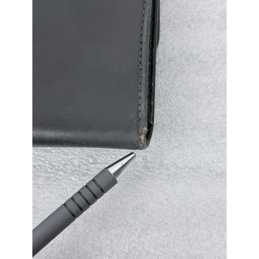 Coach Black Leather  Wallet Organizer  8